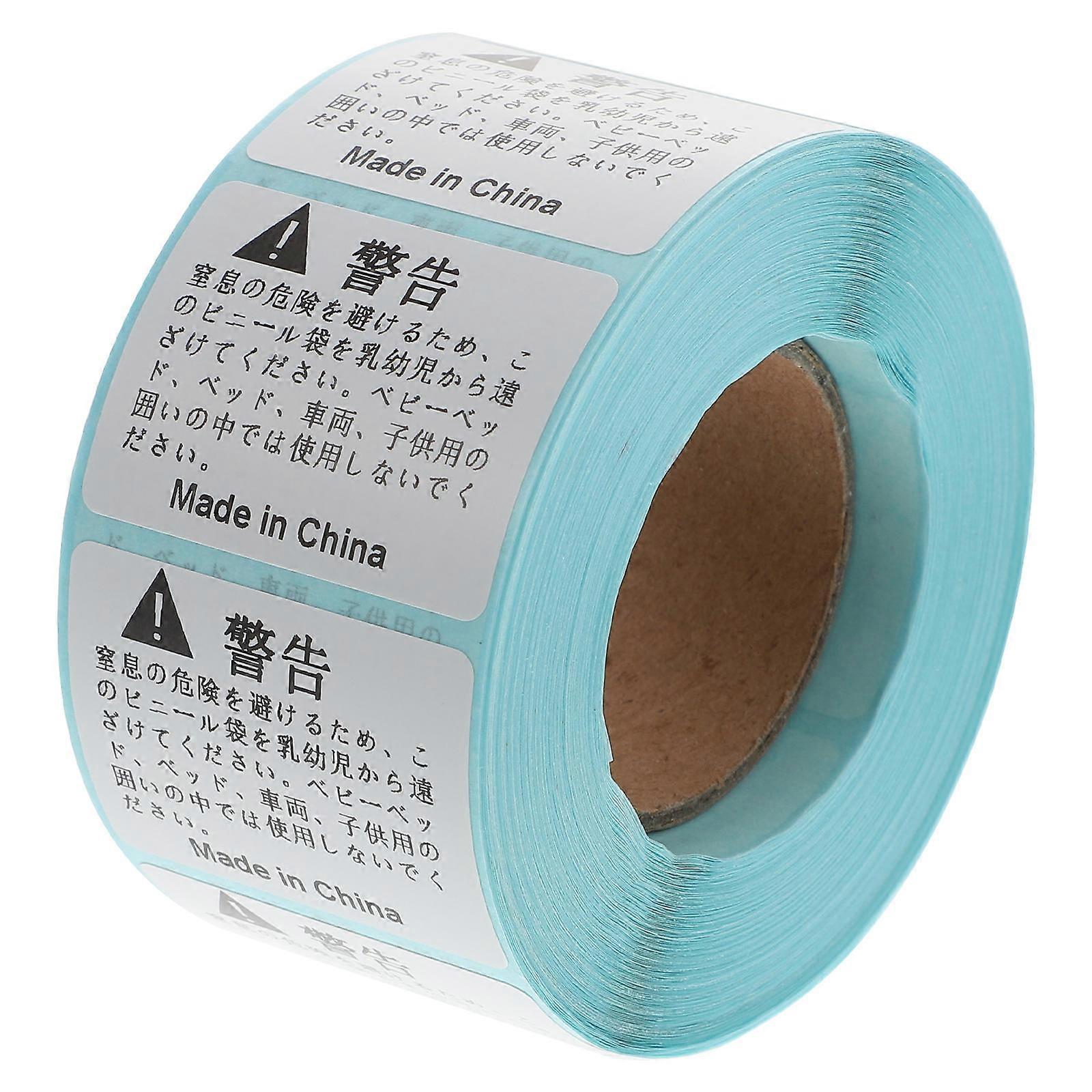 Suffocation Warning Stickers White Warning Sticker 800Pcs