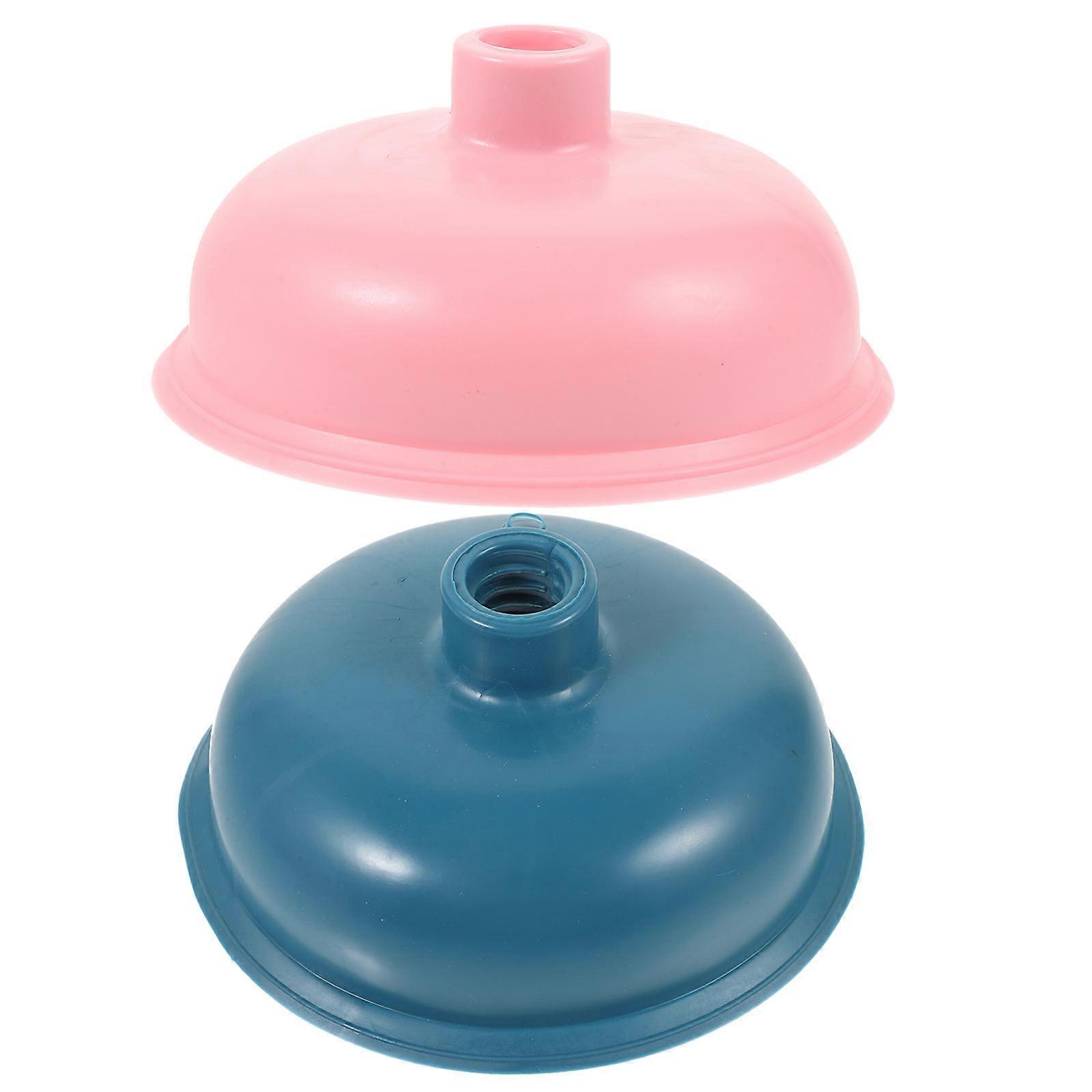 Replaceable Force Rubber Plunger for Cleaning 2Pcs Set