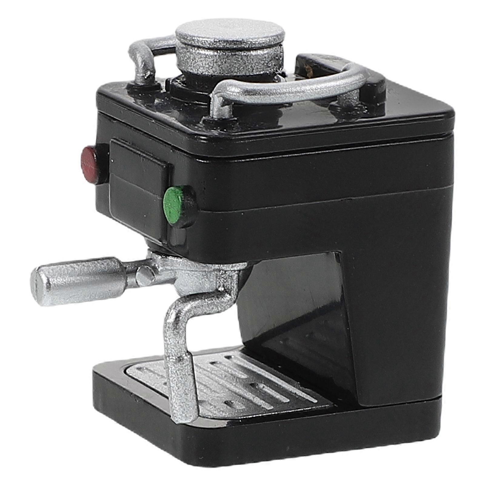 Miniature Coffee Machine Dollhouse Accessory for Decor