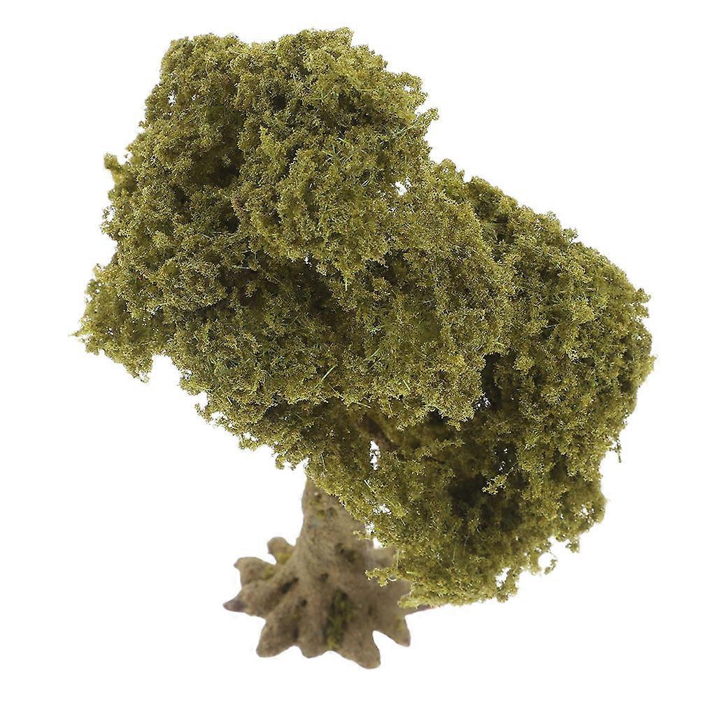Sand Table Model Tree Green Plastic for Garden Decoration