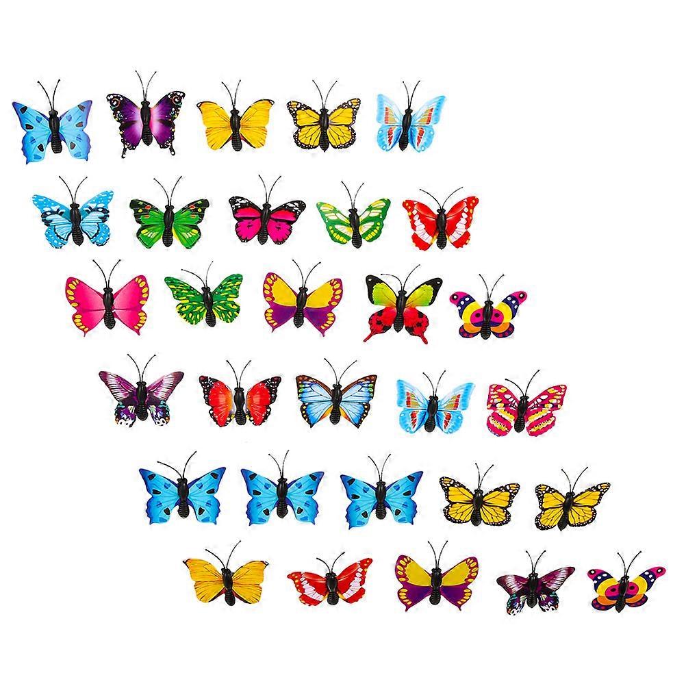 Delicate Butterfly Shaped Thumb Tacks for Decor 50Pcs Multi-Function Pushpins