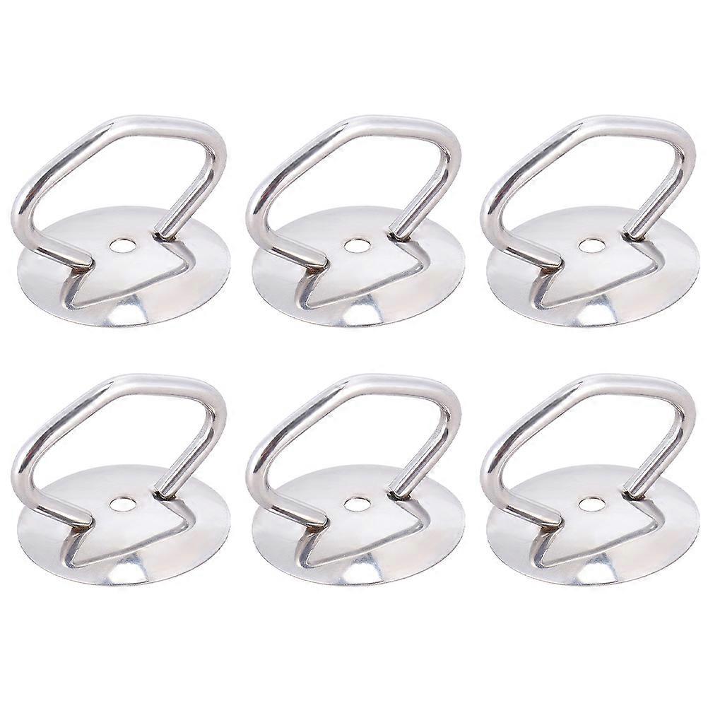 Pot Lid Knobs Stainless Steel Pot Cover Handles for Use 6Pcs Replacement Set
