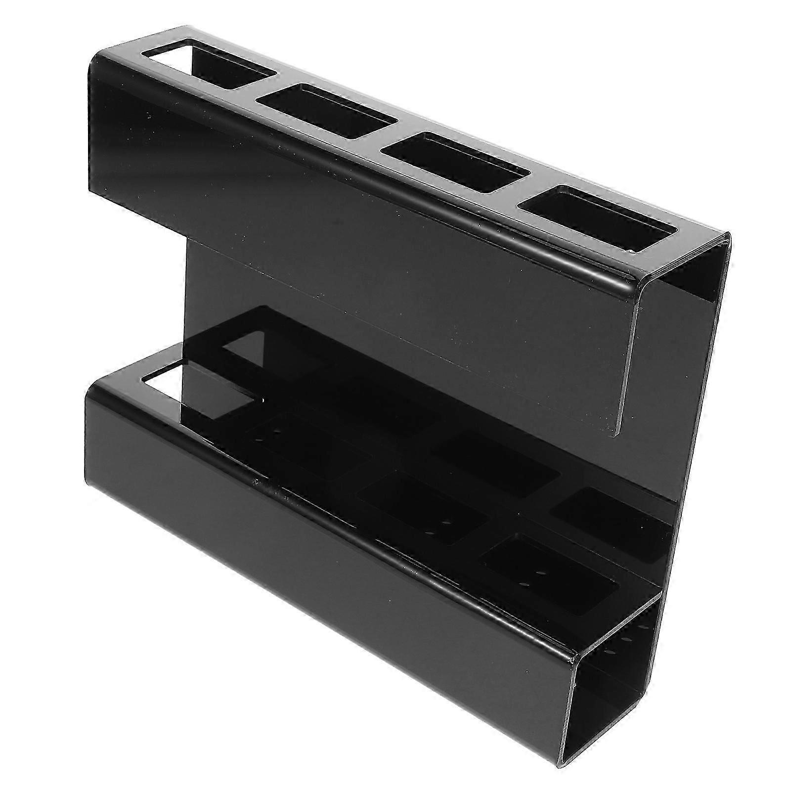 Wall Mounted Kitchen Straw Holder for Storage with Multifunction Design