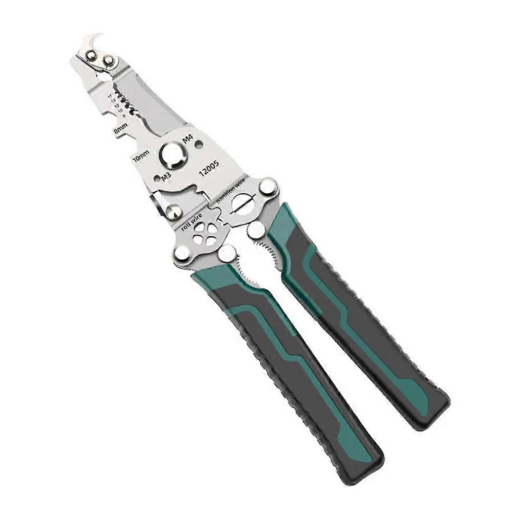 Foldable Wire Strippers, Multi Functional Foldable Pliers Wire Stripping Q1F8