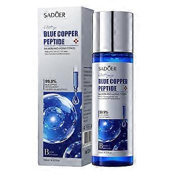 Gesichtswasser mit blauem Kupferpeptid und Lachs-Aging-Effekt, 120 ml, feuchtigkeitsspendend und straffend