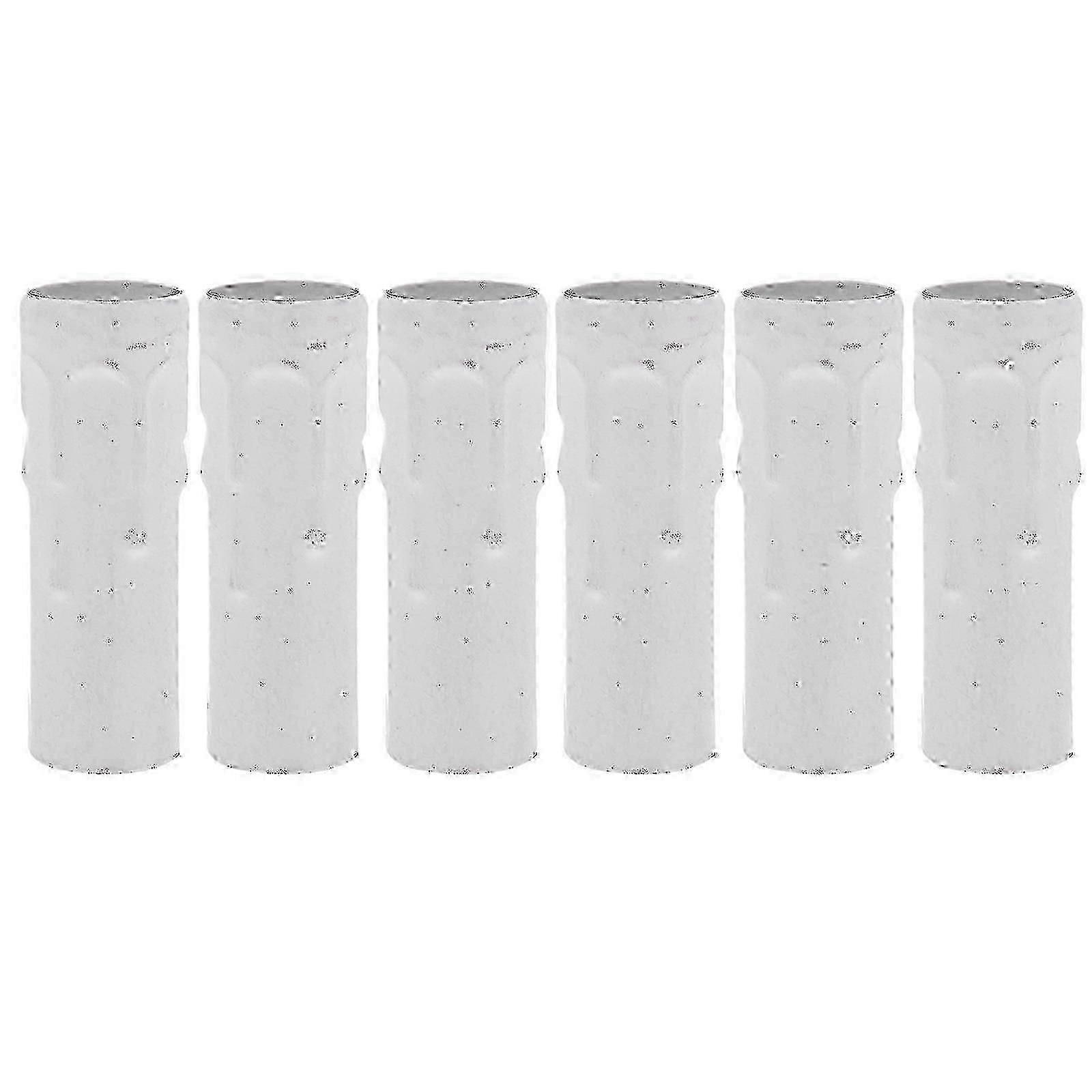 6-Pack E14 Chandelier Candle Socket Covers Candelabra