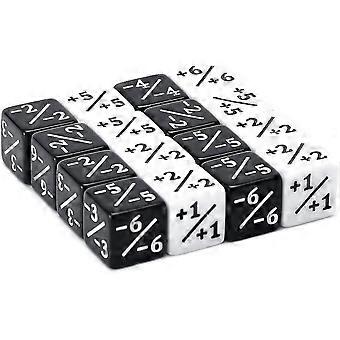 48 Pieces Dice Counters Token Dice Loyalty Dice D6 Dice Cube Compatible With Mtg