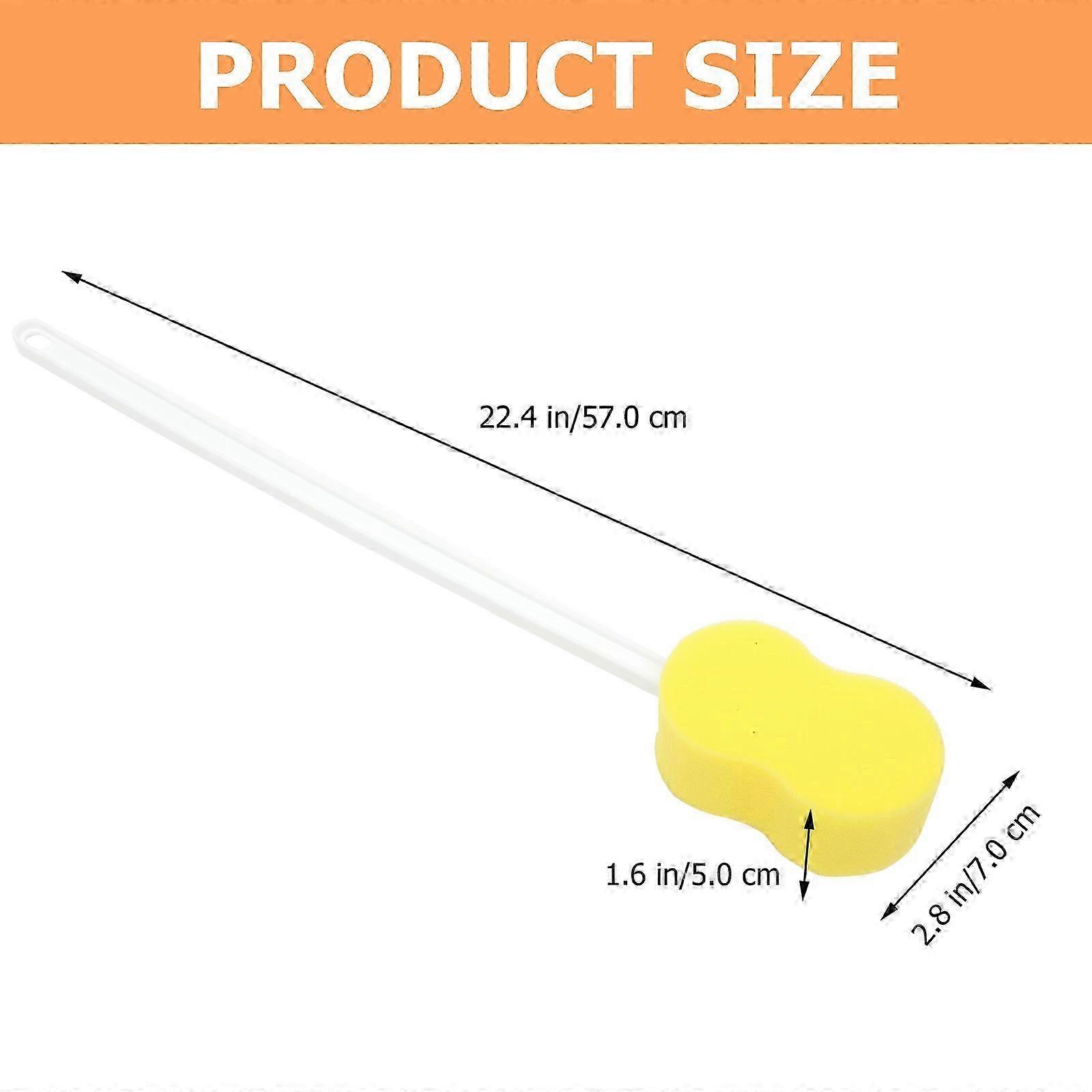 Back Scrubber Long Handle Bath Sponge compatible withEffective Bath Cleaning