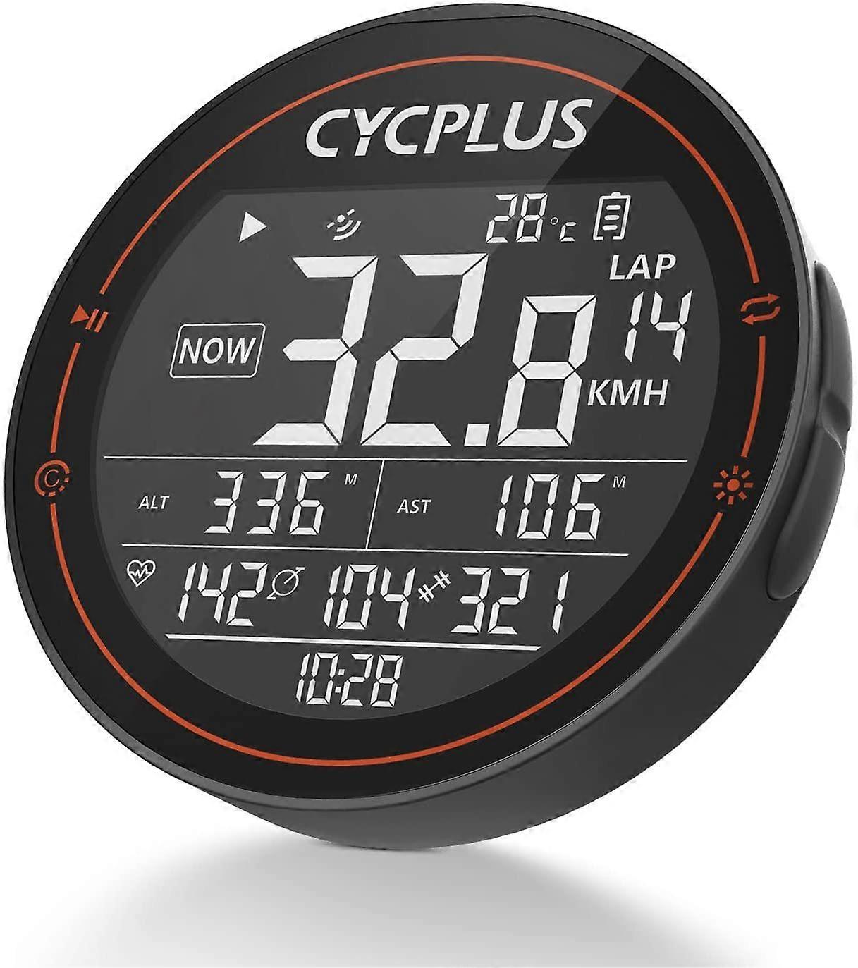 GPS Bike Computer, Wireless Cycling Computer, Speedometer Odometer Waterproof MTB Tracker