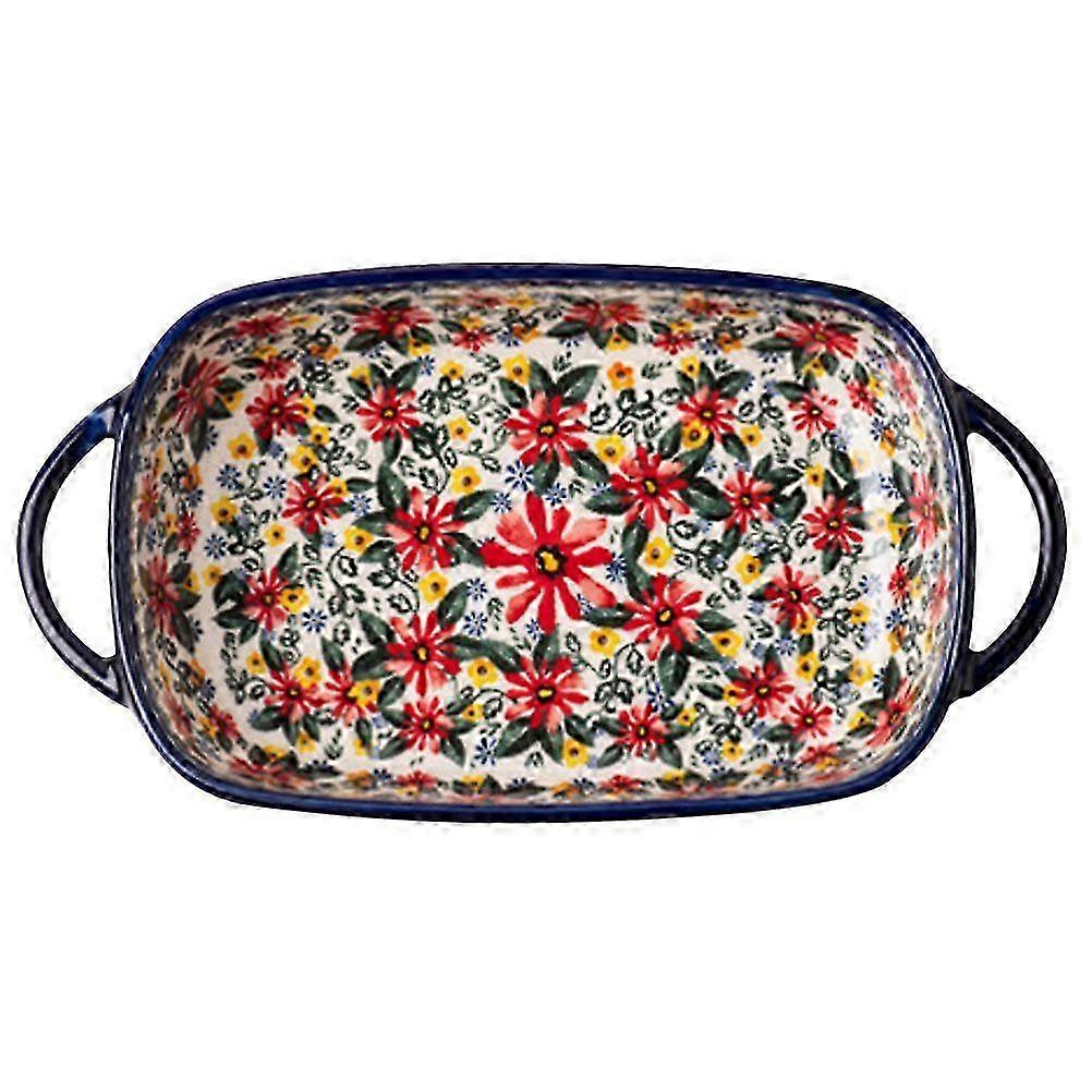 Ceramic Baking Dish Rectangular Bakeware Food Storage Dish Ceramic Baking Pan
