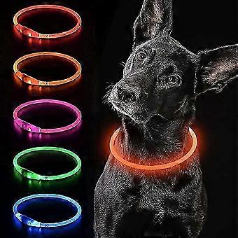 2026 Latest Model Light Up Dog Collar, USB Rechargeable LED Dog Collar, Can be