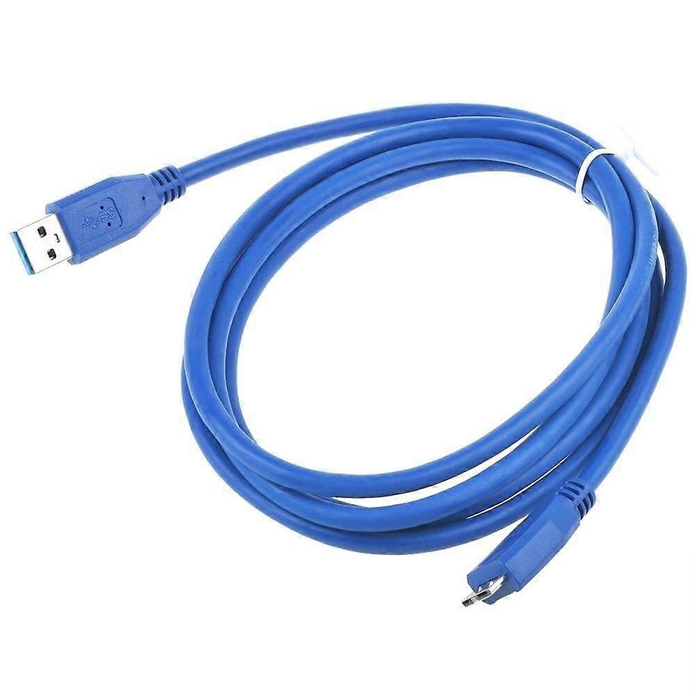 6ft USB 3.0 MicroB Cable for Buffalo External Hard Drive, Fast 5Gbps Data Transfer Replacement Cord