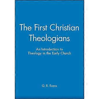 First Christian Theologians - Evans - Paperback - en Book