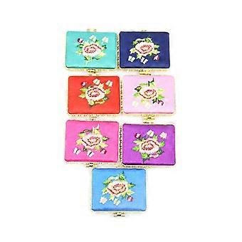 Mini Mirror Portable Compact Square Makeup Mirror for Daily Use 3Pcs