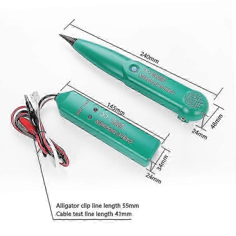 Network tester for cables with MS6812 wire tracker feature