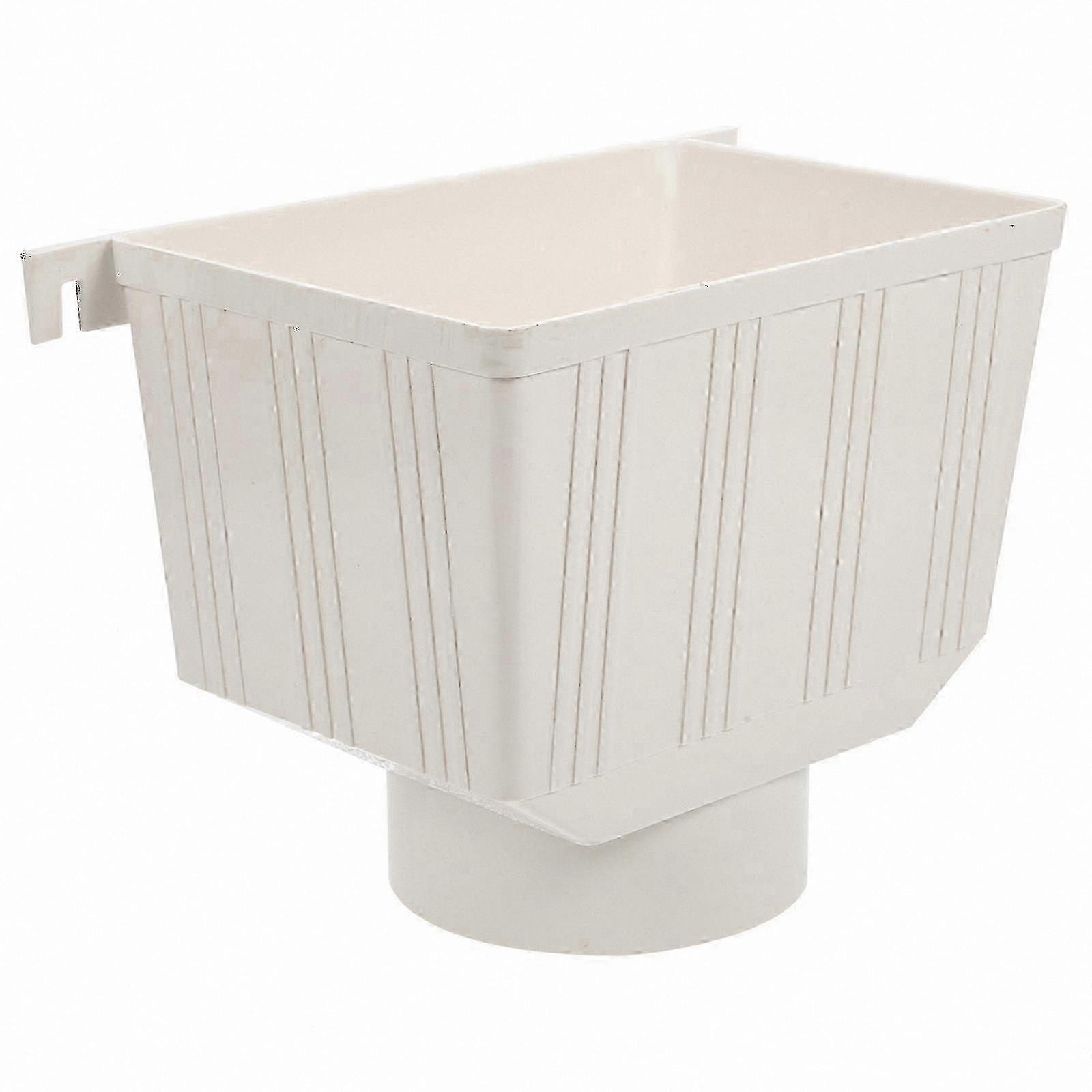 Weatherproof PVC Downspout Adapter