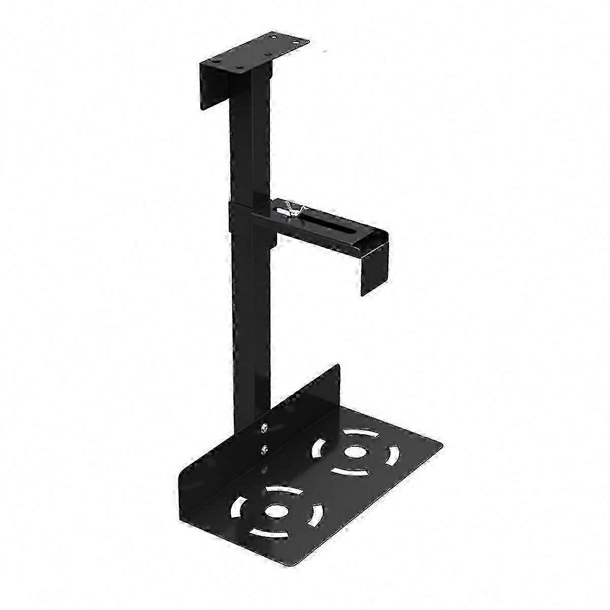 Adjustable Under-Table Computer Chassis Bracket, Universal Hanging Host Shelf (2025)