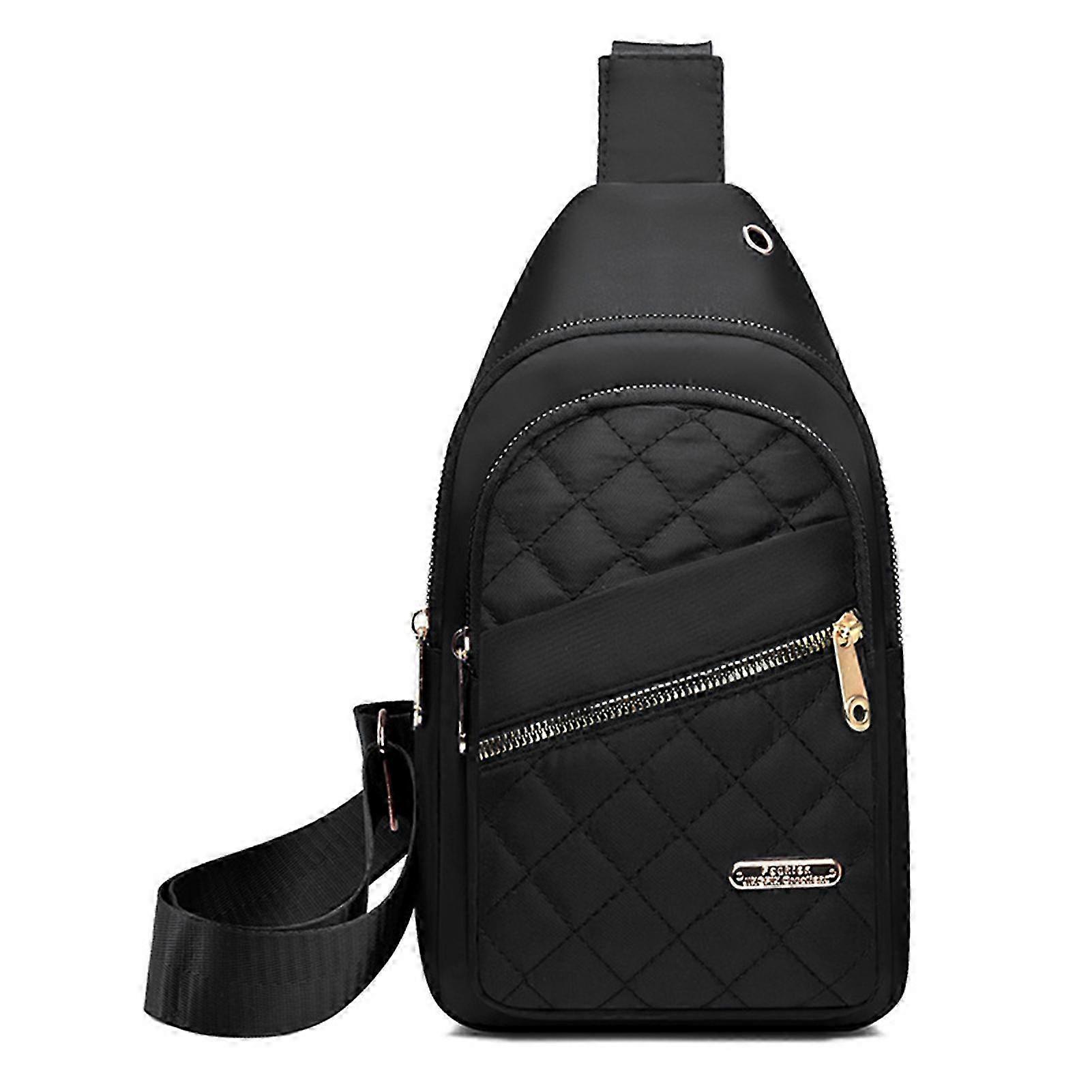 Quick-Release Adjustable Cross-body Zipper Pack
