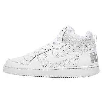 Nike Court Borough Mid 'Summit White Grey' GS 839977-100