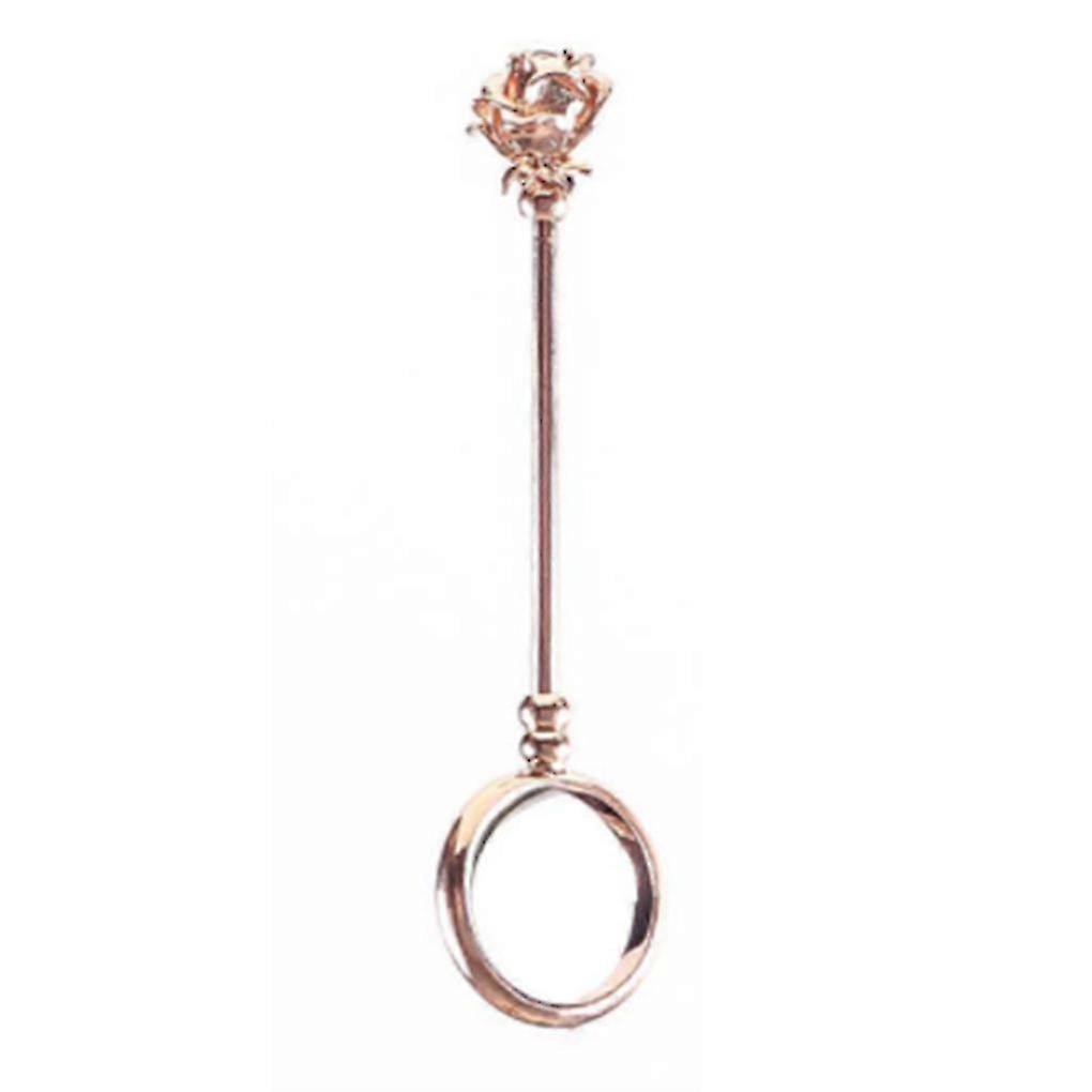 Rose-Design Cigarette Finger Ring