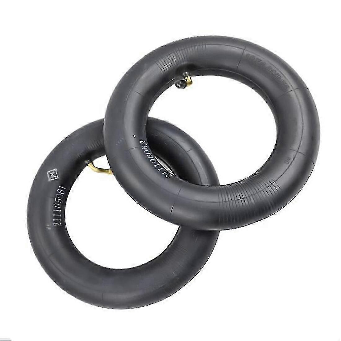 Câmara de ar universal 2 peças 10x2,5/10x2,75 com válvula curva de 45 graus para 10 polegadas