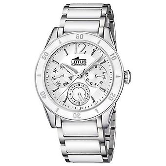 Lotus ceramic Quartz Analog Woman Watch with L15795/1 Ceramic Bracelet