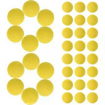 50pcs Eva Foam Blasters Refill Balls, round Yellow
