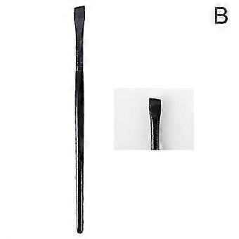 Eyebrow and Eyeliner Brush, Small Angled