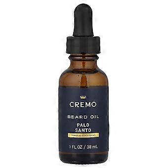 Cremo, Collection Réserve, Huile revitalisante pour barbe, Palo Santo, 30 ml (1 fl oz)