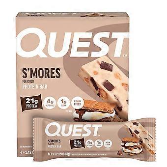 2 x Quest Nutrition, Protein Bar, S'Mores, 4 Bars, 2.12 oz (60 g) Each