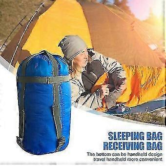 Outdoor Camping Sleeping Bag Storage Bag Nylon Waterproof Compression Drawstring Portable Travel Stuff Sack