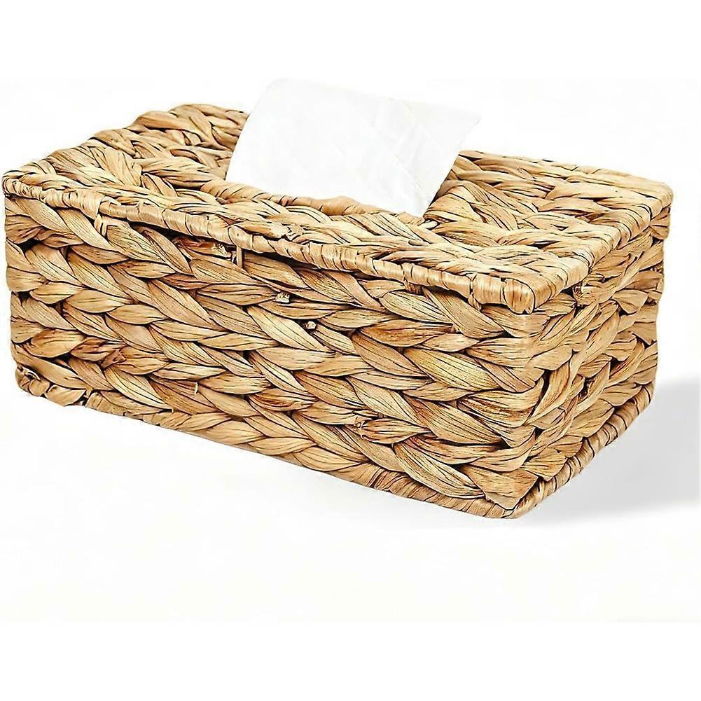 Natural Wicker Tissue Box Cover