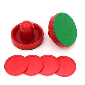 Air Hockey Pushers, Lightweight Plastic Air Hockey Goalies Ice Pushers Pucks Tables Game Handles Ball Mallet Goalies