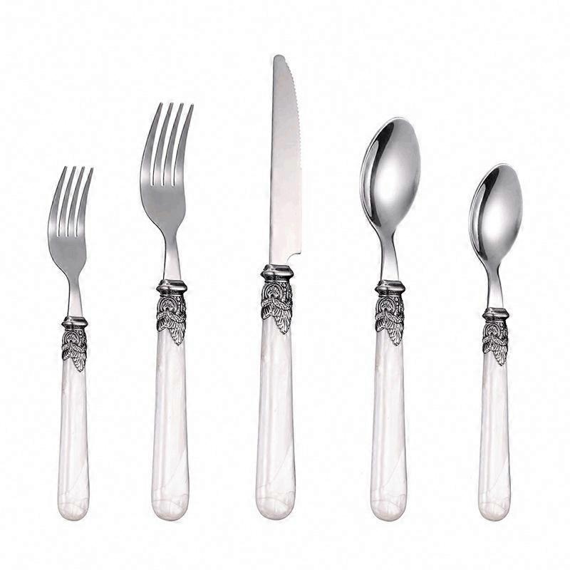 Stainless Cutlery with Durable Acrylic Handle