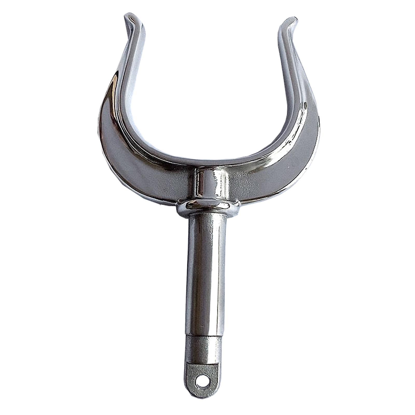 Acier inoxydable Rowlock Oarlock Mount Holder Boating Rowing Oars Accessoires
