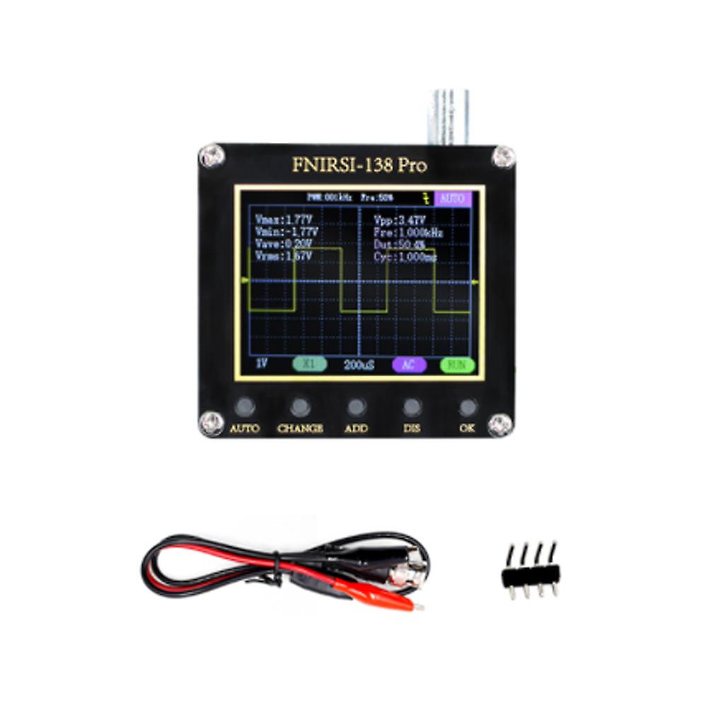 138pro Handheld Portable Oscilloscope 2.4 Inch Display Multi-function