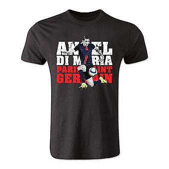 Angel Di Maria PSG T-Shirt (schwarz)