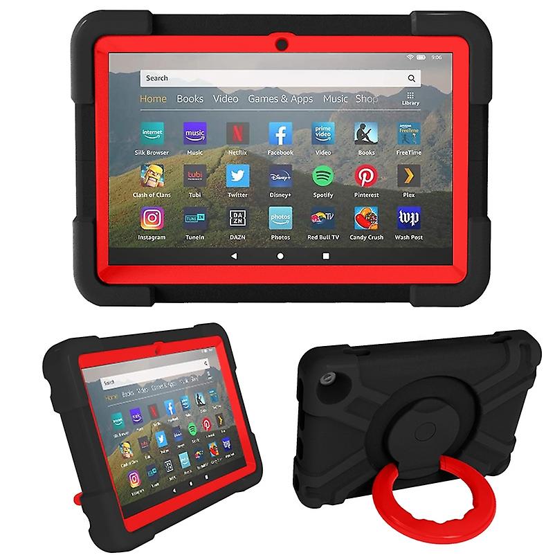 For Fire HD8 (2020) PC + Silicone Case