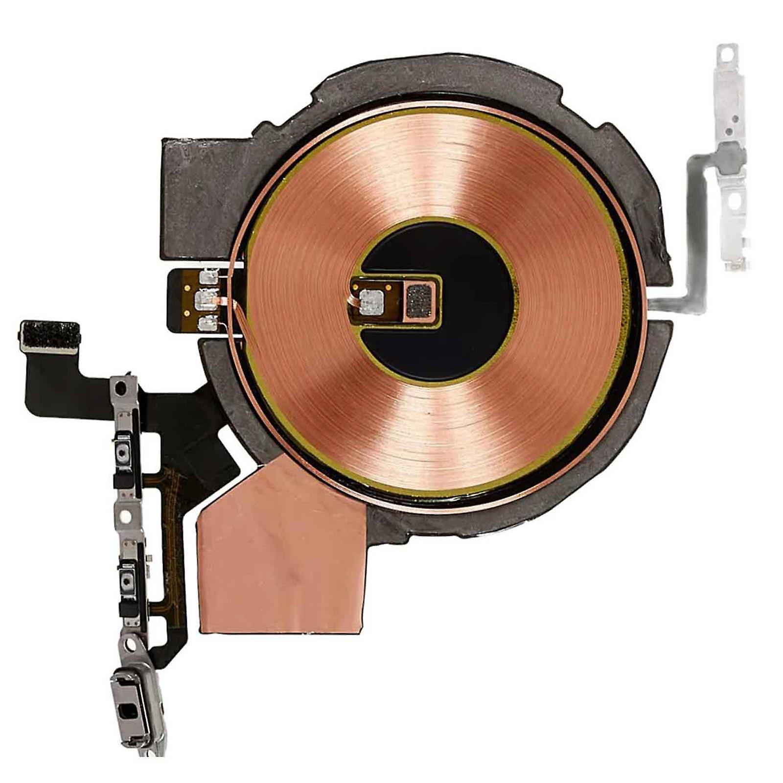 Qi Wireless Charging Flex Cable pour iPhone 14 Pro Max NFC Capteur et boutons