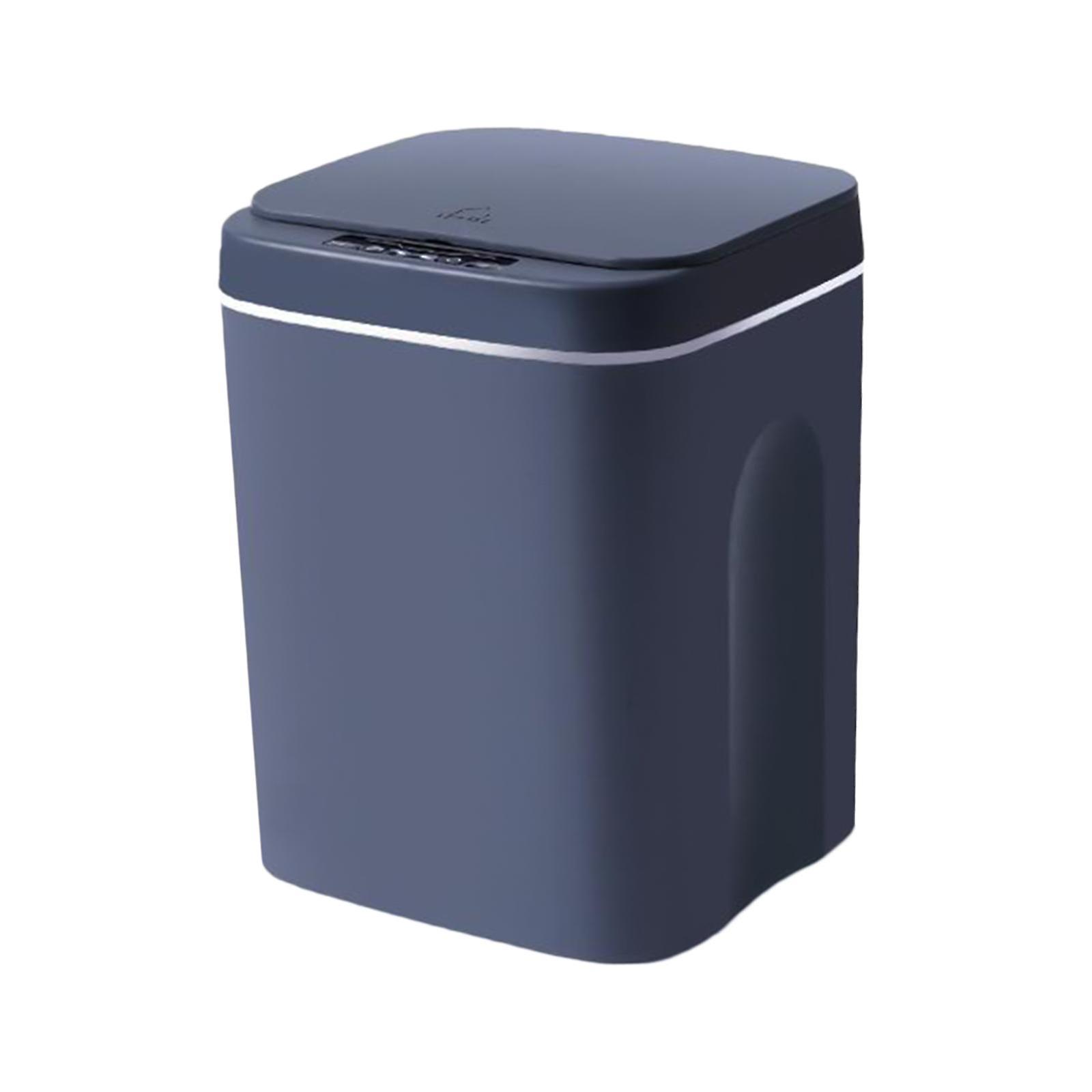 Intelligent Auto Trash Can Smart Sensor Automatic Waste Bins 14L Gray
