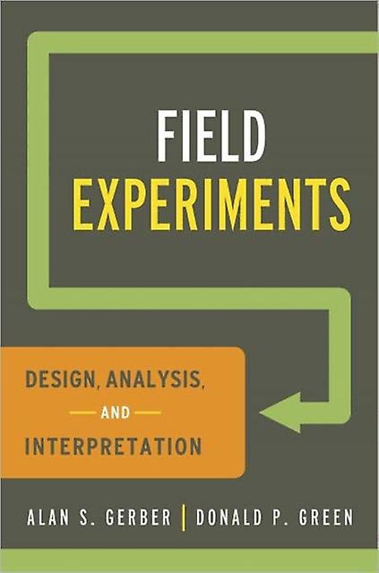 Field Experiments - Donald P - Paperback - English Book - Research methods: general
