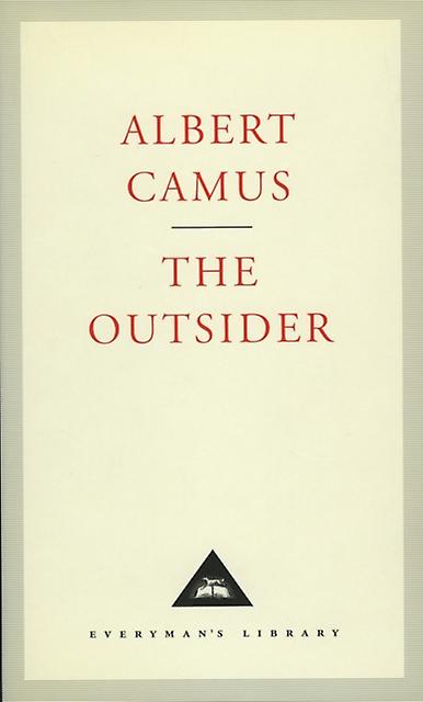Outsider, kirjoittanut Albert Camus, nidottu kirja