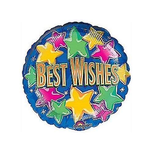 Amscan Starbright Best Wishes Foil Balloon