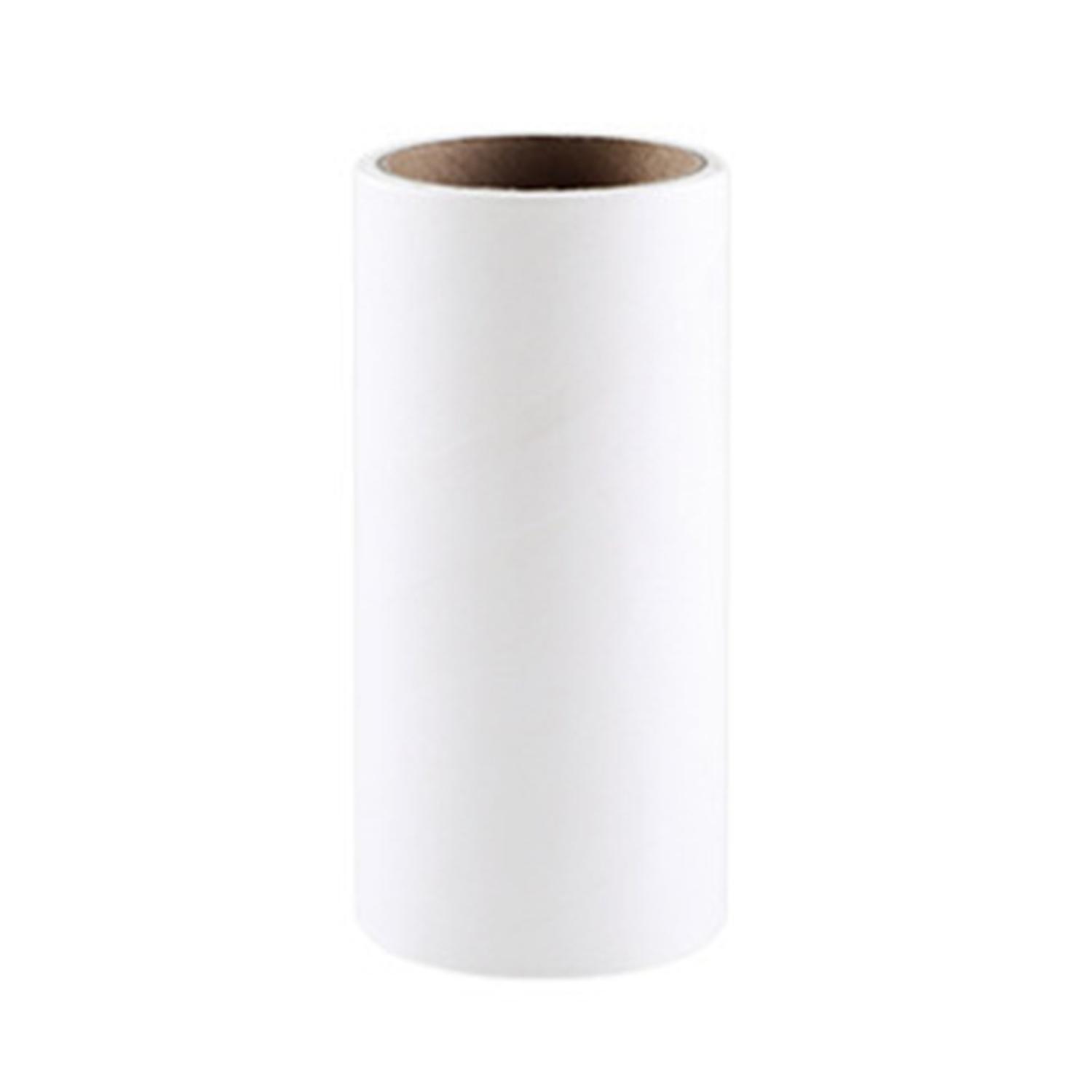 Lint Sticky Roller User-friendly Ergonomic Handle PP Clothes Fuzz Lint Roller with Dust-proof Cover