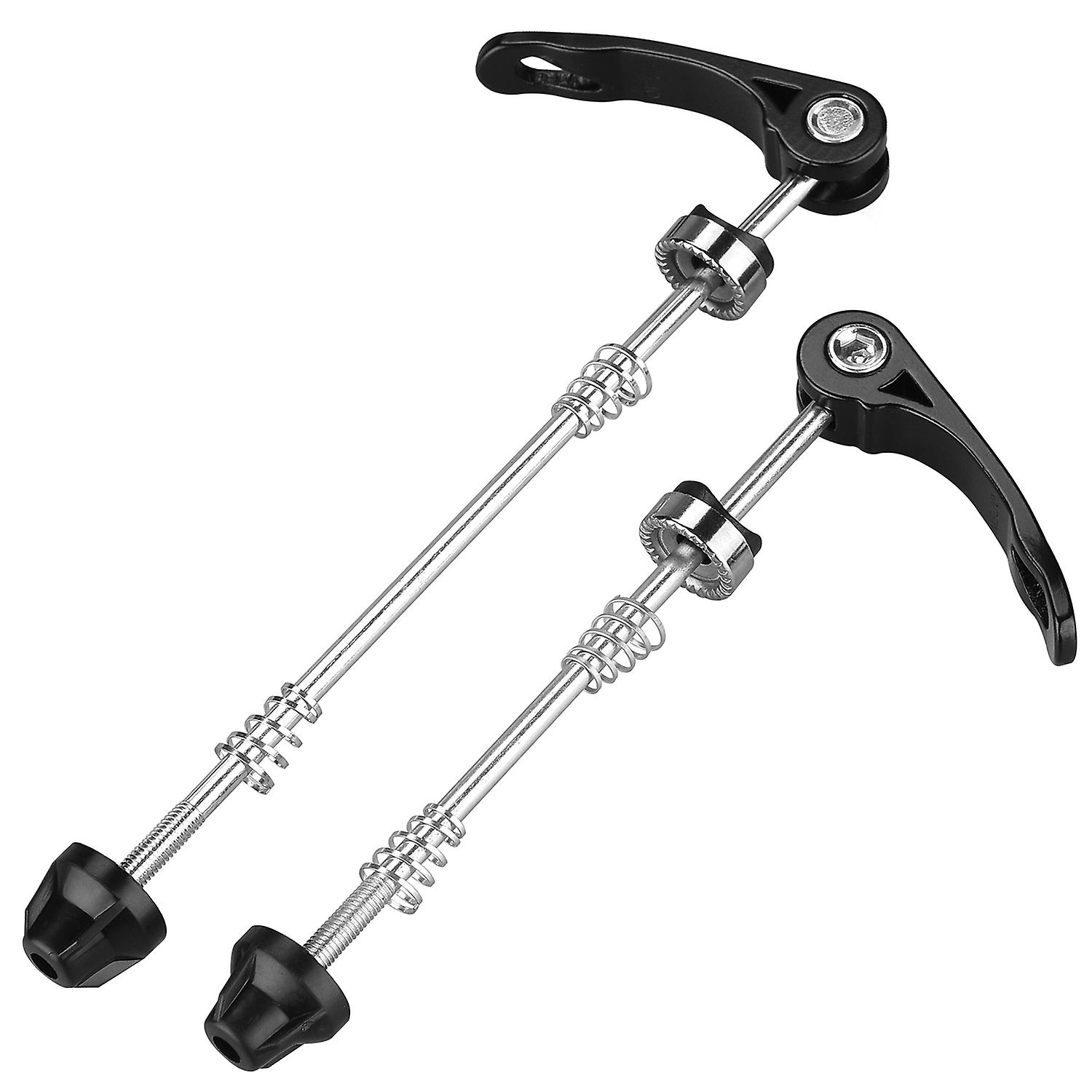 Bicycle Wheel Hub Skewers Road Mountain Bike MTB Wheel Hub Front and Rear Skewers Quick Release Sk