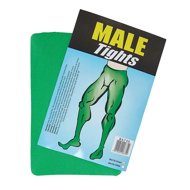 Männliche Strumpfhosen. Grün