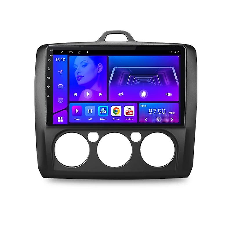 For Ford Focus 2 Mk 2 2004 - 2011 Android CarPlay Car Radio Multimedia Video Player DSP IPS GPS