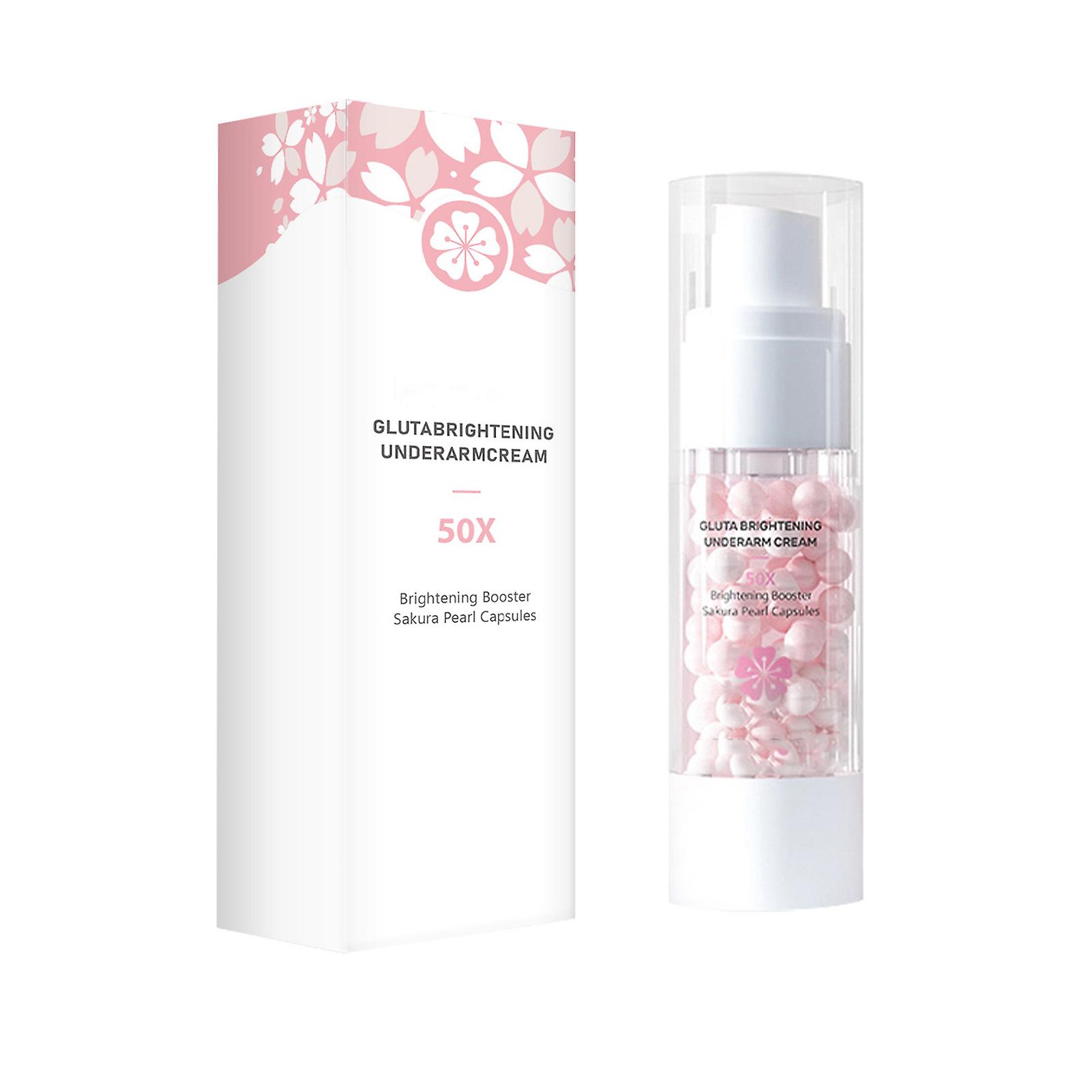 30ml Brightening Exfoliating Underarm Cream Portable Body Whitening Cream for Knee Elbow