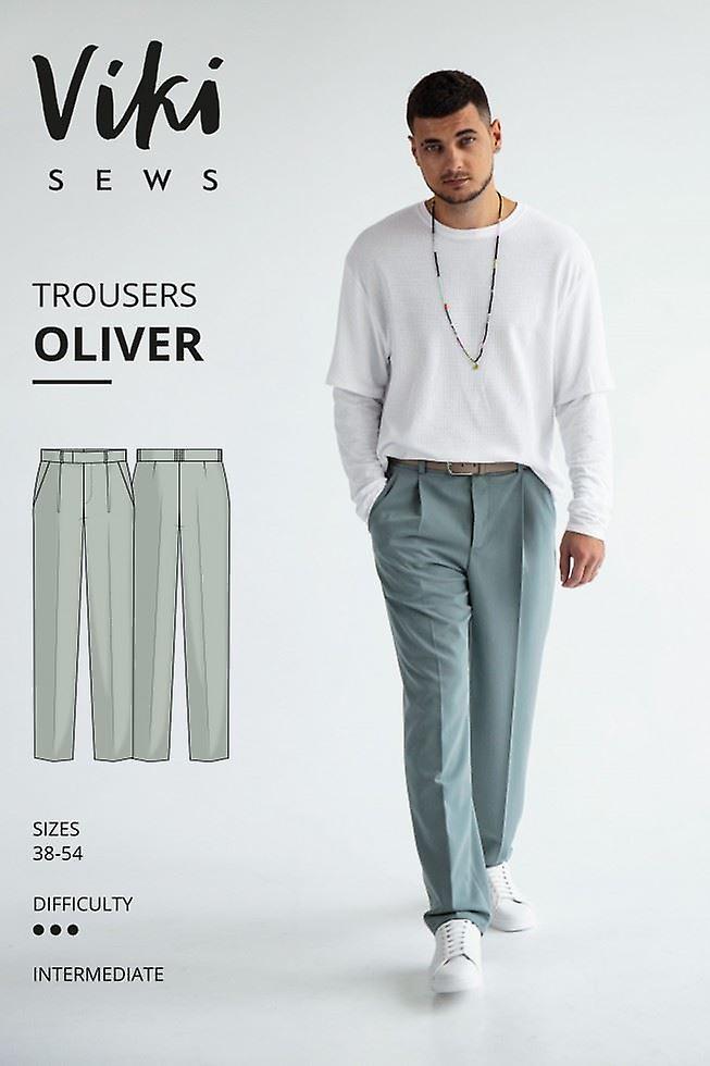 Vikisews 纸缝纫图案 Oliver 长裤