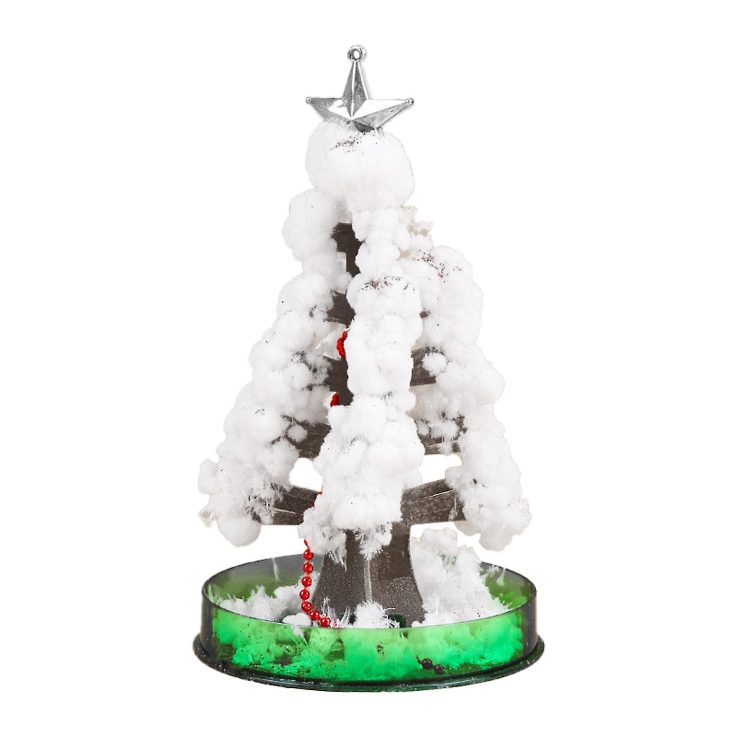 Paper Tree Ornamental Multi-color Leaves Novelty Tree Mini Growing Christmas Tree for Home OuZhan